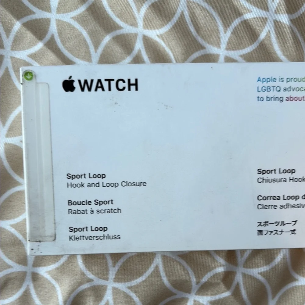 Rainbow Apple Watch Band